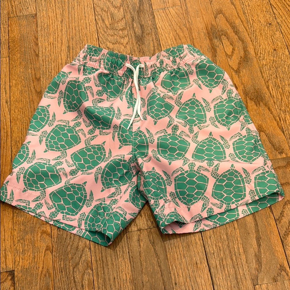 Crewcuts Boys Turtle Print Bathing Suit